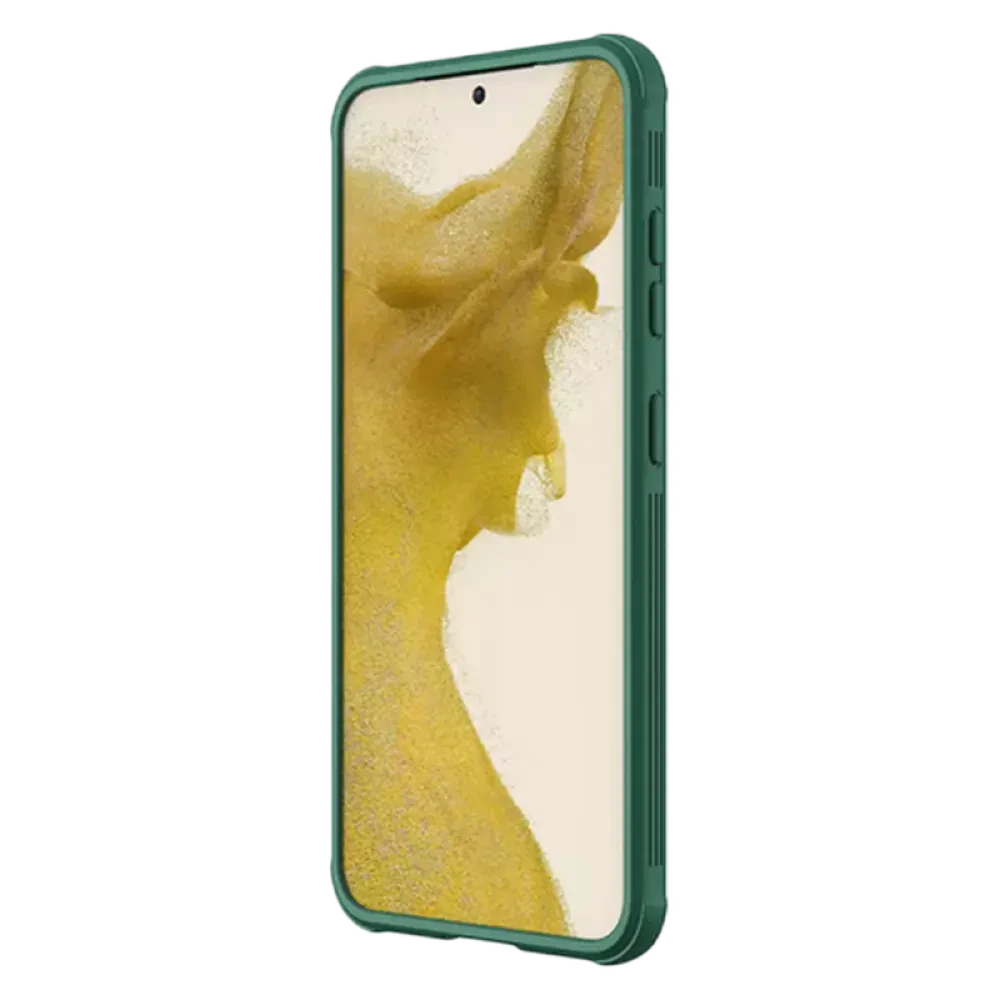 Husă Nillkin Galaxy S23+ Camshield Pro, Verde închis
