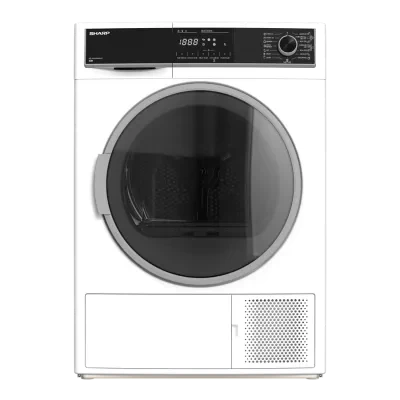 Сушильная машина Sharp KDHHH9S8GW3EE, 9кг, Белый