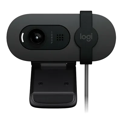 Cameră Web Logitech BRIO 105, Full-HD 1080P, Negru