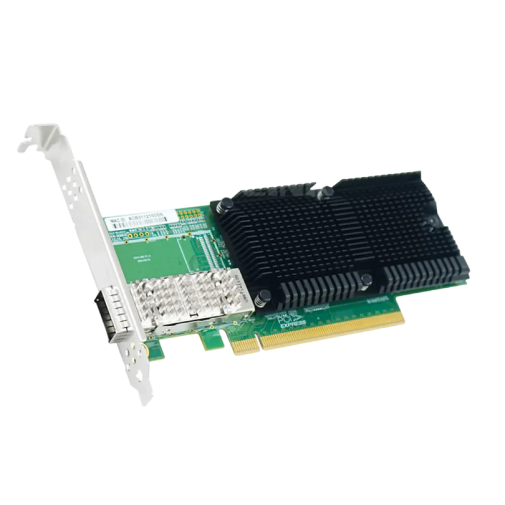Adaptor de rețea LR-Link LRES1019PF-QSFP28, Verde