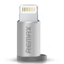 Adaptor USB Remax RA-USB2, Micro-USB/Lightning, Argintiu