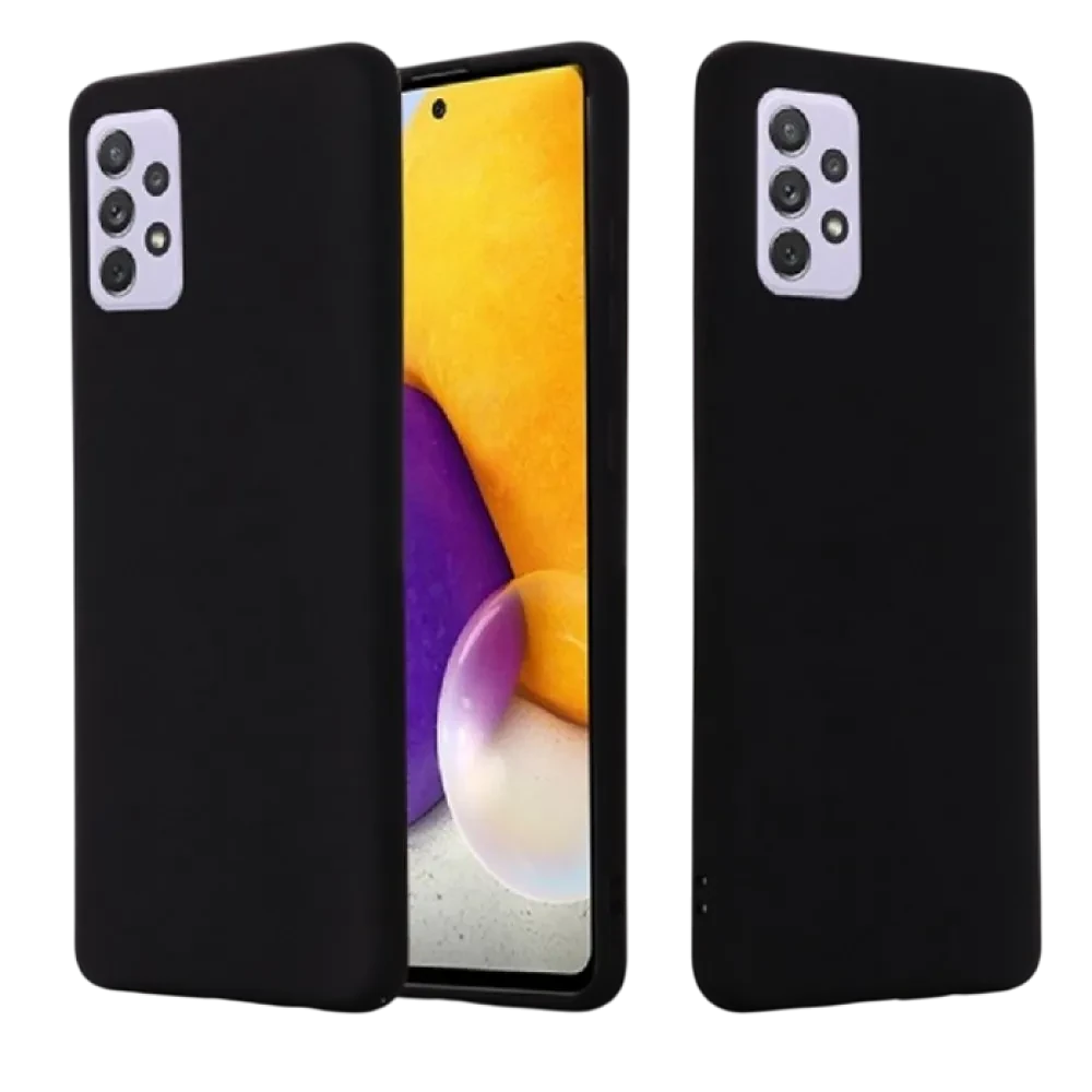 Husă Xcover Samsung Galaxy A73 - Liquid Silicone, Negru