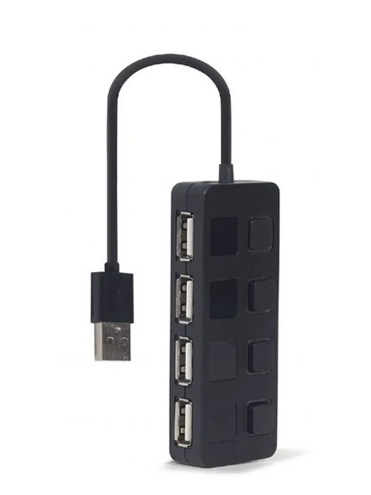 Adaptor Hub Gembird UHB-U2P4-05, Negru