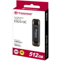 SSD portabil extern Transcend ESD310C, 512 GB, Negru (TS512GESD310C)