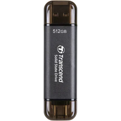 SSD portabil extern Transcend ESD310C, 512 GB, Negru (TS512GESD310C)