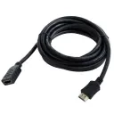 Видео кабель Cablexpert CC-HDMI4X-10, HDMI (M) - HDMI (F), 3м, Чёрный