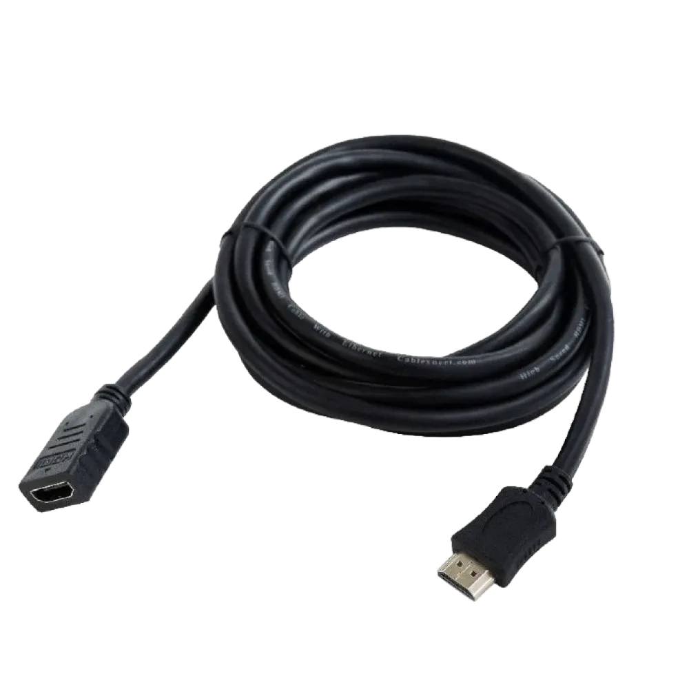 Видео кабель Cablexpert CC-HDMI4X-15, HDMI (M) - HDMI (F), 4,5м, Чёрный