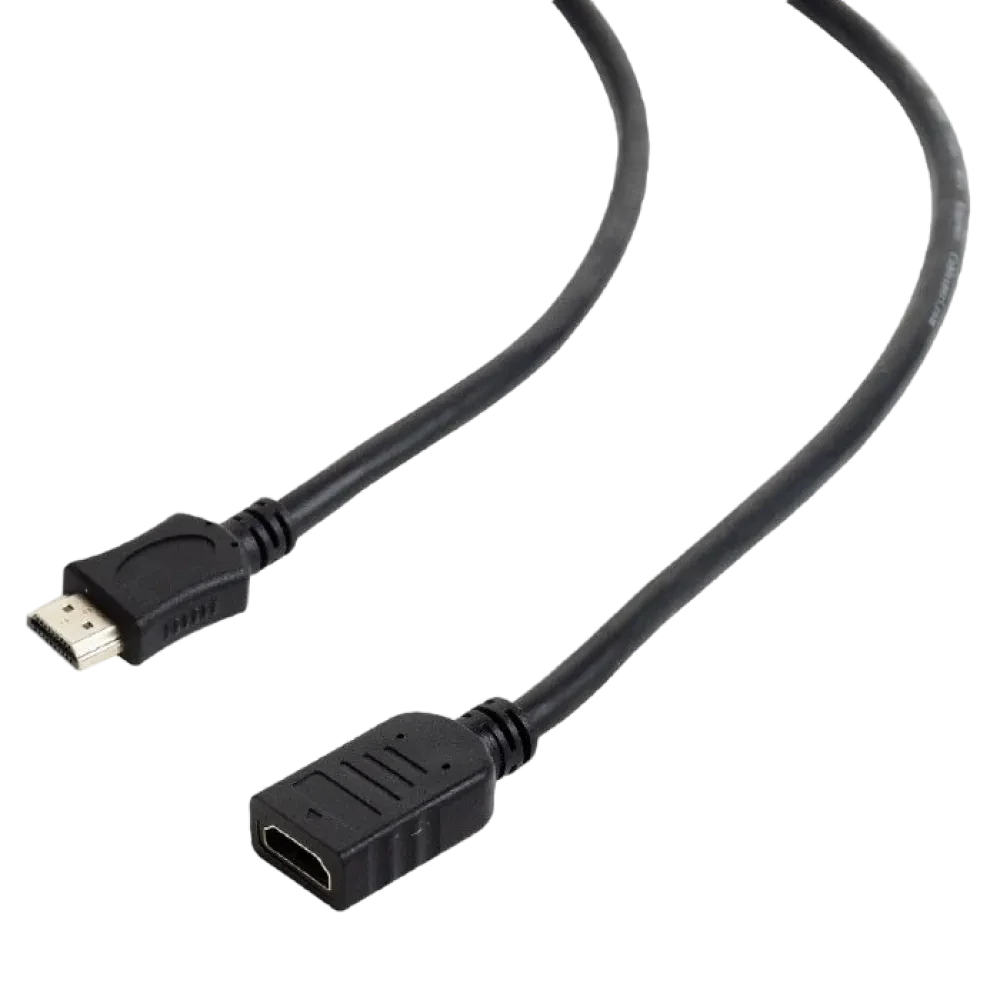 Видео кабель Cablexpert CC-HDMI4X-15, HDMI (M) - HDMI (F), 4,5м, Чёрный