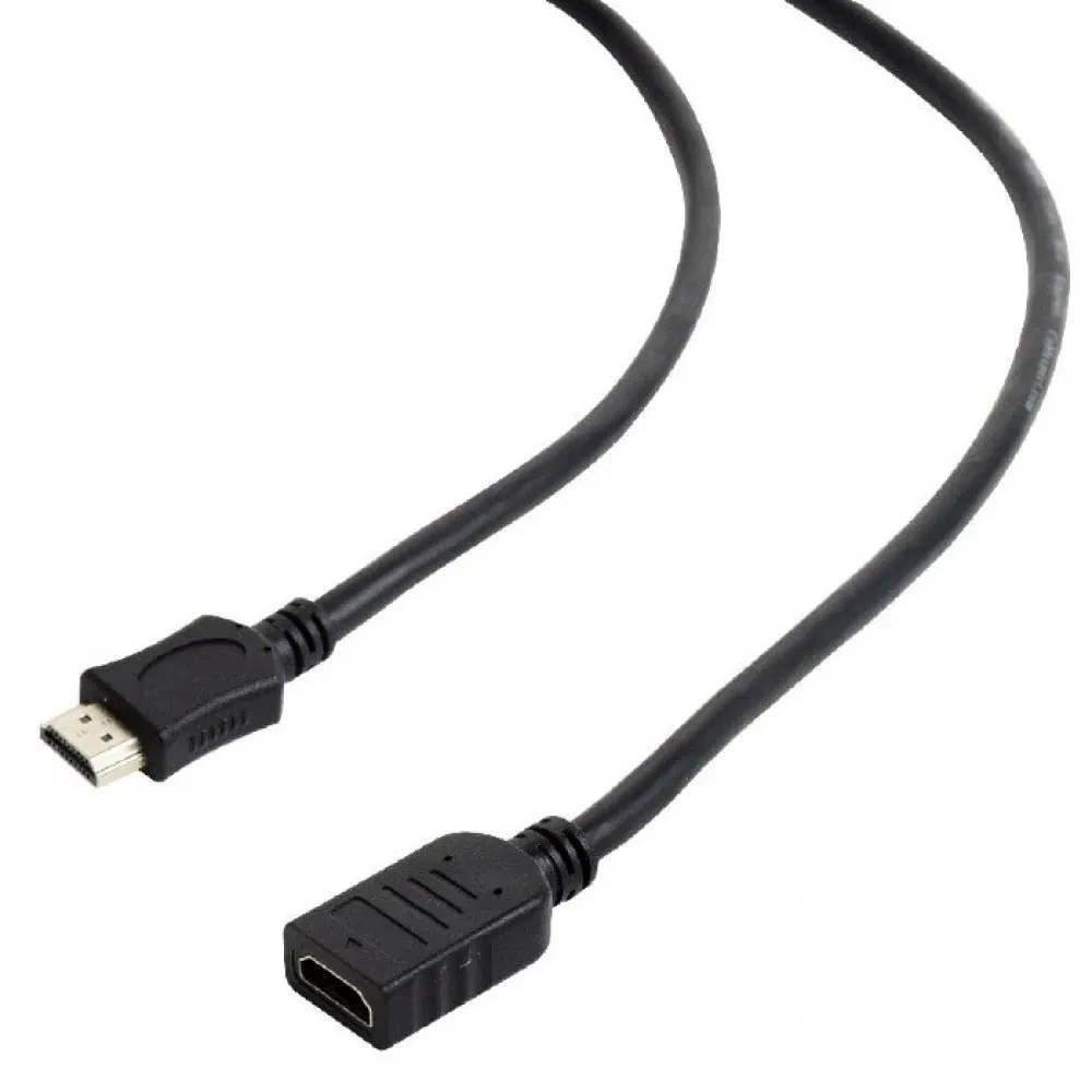 Видео кабель Cablexpert CC-HDMI4X-6, HDMI (M) - HDMI (F), 1,8м, Чёрный