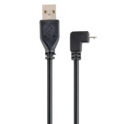Cablu încărcare și sincronizare Cablexpert CCP-mUSB2-AMBM90-6, USB Type-A/micro-USB, 1,8m, Negru