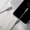 Cablu încărcare și sincronizare Moshi iPhone Lighting USB Cable, USB Type-A/Lightning, 1,2m, Gri