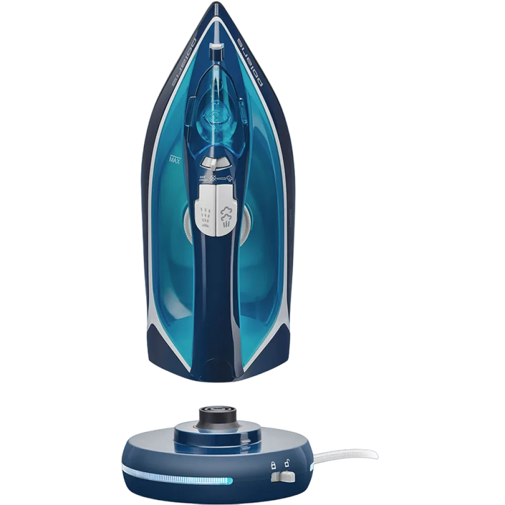 Fier de călcat Polaris PIR 2444K, 2400W, Albastru/Alb