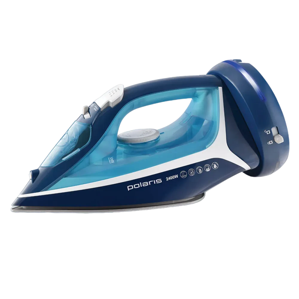 Fier de călcat Polaris PIR 2444K, 2400W, Albastru/Alb
