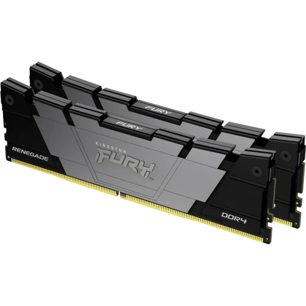 Оперативная память Kingston FURY Renegade RGB, DDR4 SDRAM, 3600 МГц, 64Гб, KF436C18RB2AK2/64
