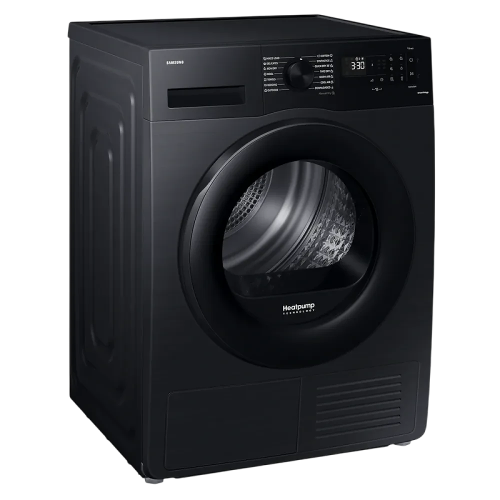 Сушильная машина Samsung DV90CGC0A0ABLE, 9кг, Чёрный