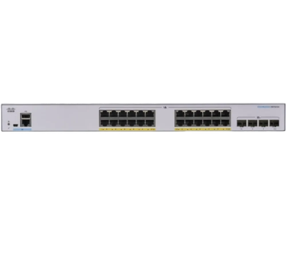 Switch de rețea Cisco CBS350-24FP-4X, 24x 10/100/1000 Mbps