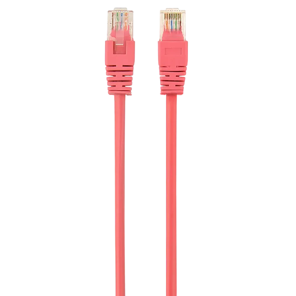 Patch cord Cablexpert PP12-2M/RO, CAT5e UTP, 2m, Roz