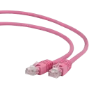 Patch cord Cablexpert PP12-2M/RO, CAT5e UTP, 2m, Roz