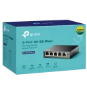 PoE коммутатор TP-LINK TL-SF1005LP, 4x IEEE 802.3af