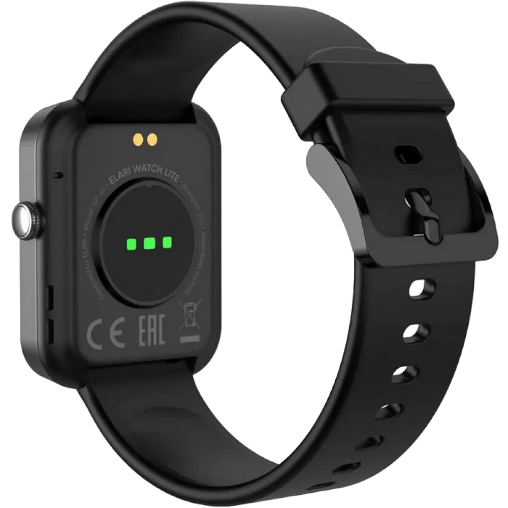 Умные часы Elari Watch Lite, 46мм, Чёрный
