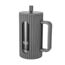 Cafetiera French Press RESTO 90535, 1L, Gri inchis