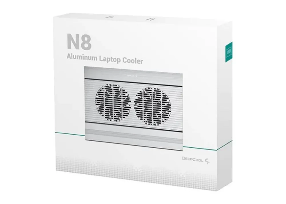 Охлаждающая подставка для ноутбука Deepcool N8, 17", Белый