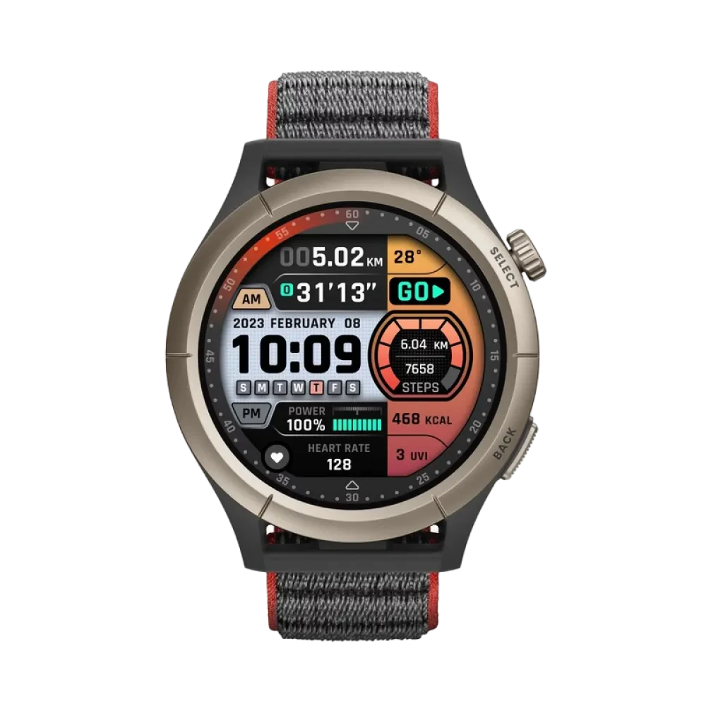 Ceas Sport/Antrenament Xiaomi Amazfit Cheetah Pro, 22mm, Negru