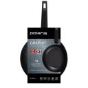 Сковорода Polaris Graphit-26F, 26см, Графитовый