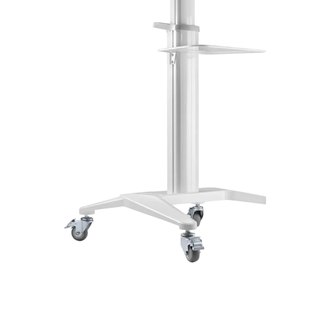 Suport pentru TV pe picior Gembird TVS-70T-02-W, Alb