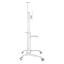 Suport pentru TV pe picior Gembird TVS-70T-02-W, Alb