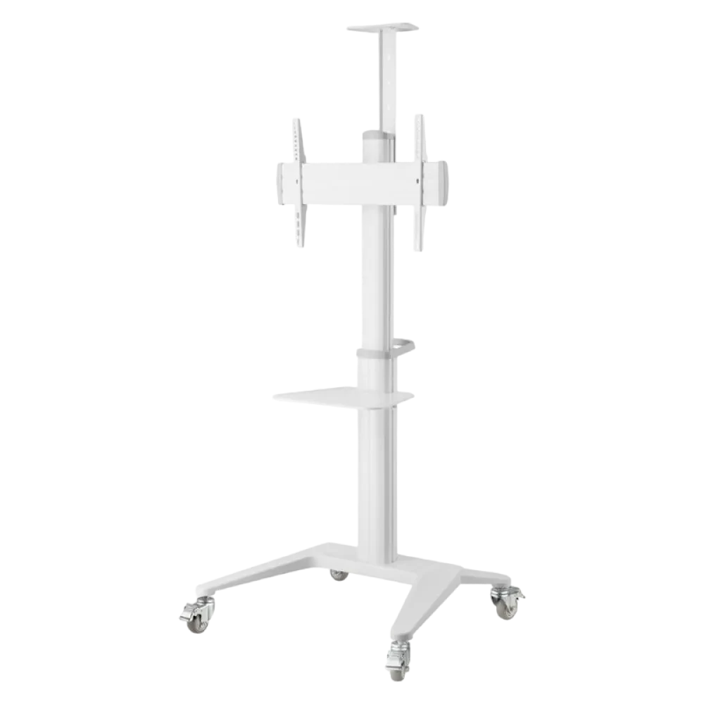 Suport pentru TV pe picior Gembird TVS-70T-02-W, Alb