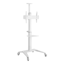 Suport pentru TV pe picior Gembird TVS-70T-02-W, Alb