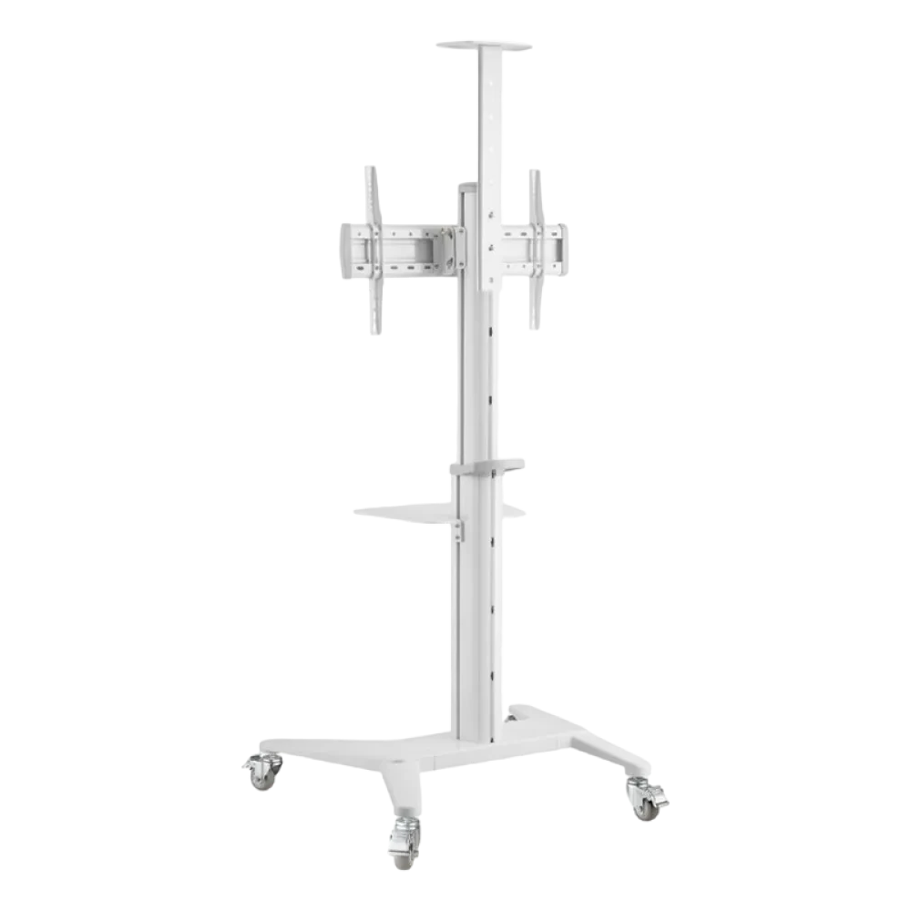 Suport pentru TV pe picior Gembird TVS-70T-02-W, Alb
