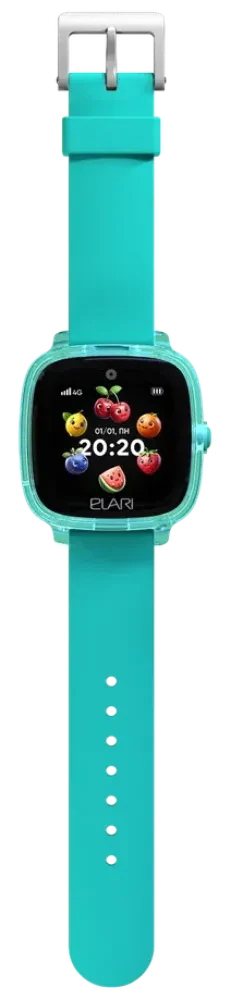 Детские часы Elari KidPhone Fresh 4G, 35мм, Зелёный