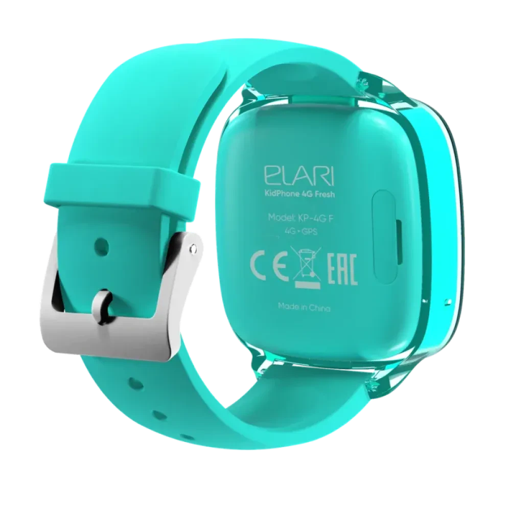 Детские часы Elari KidPhone Fresh 4G, 35мм, Зелёный