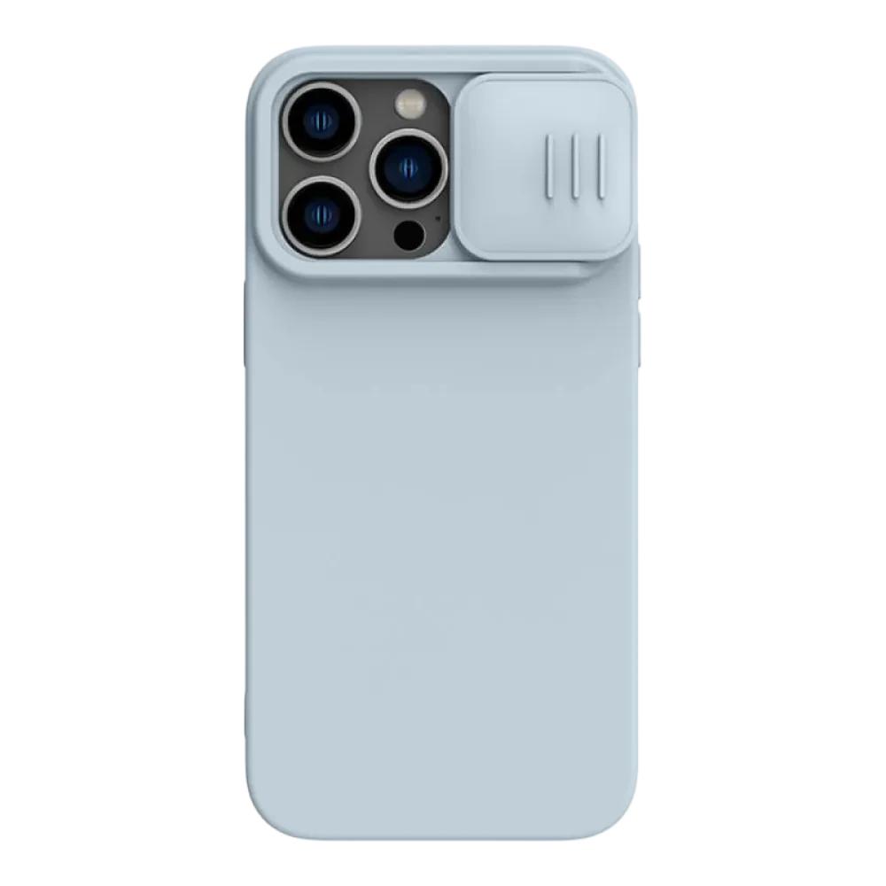 Husă Nillkin iPhone 14 Pro Max, CamShield Silky Silicone, Star Gray