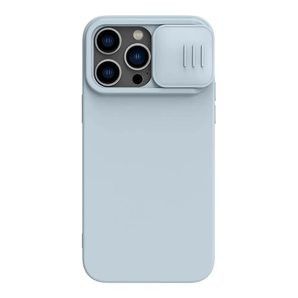 Husă Nillkin iPhone 14 Pro Max, CamShield Silky Silicone, Star Gray