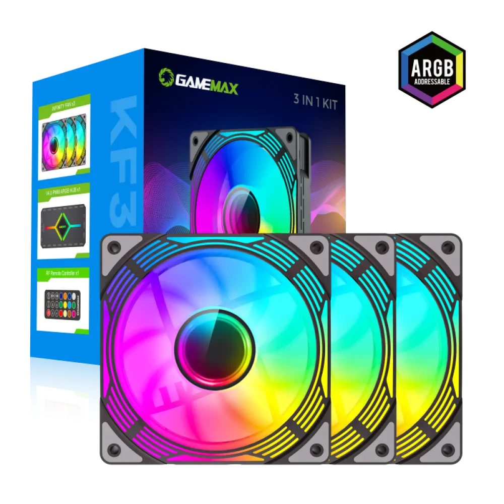 Ventilator PC Gamemax KF300, 120 mm