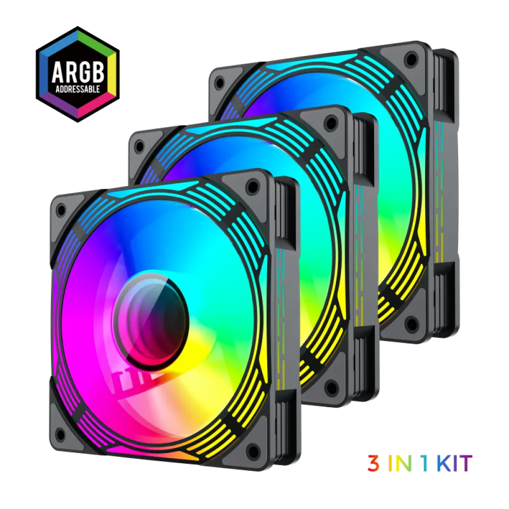 Ventilator PC Gamemax KF300, 120 mm