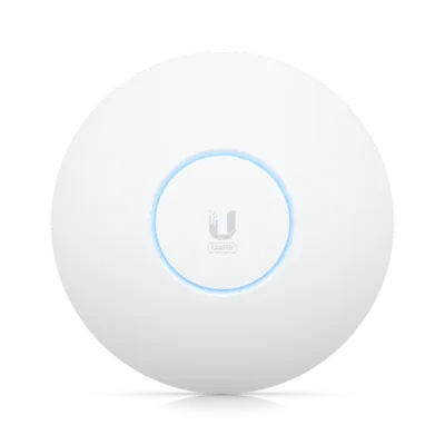Беспроводная точка доступа Ubiquiti U6-Enterprise, До 10200 Мбит/с, Белый