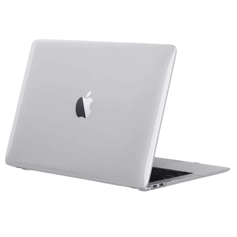 Чехол для ноутбука Tech Protect Smartshell Macbook Air 13 (2018-2020), 13.3", Поликарбонат, Crystal Clear