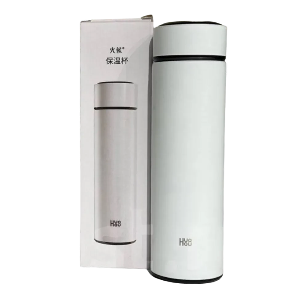 Termos Huohou HU0292, 0.465L, Alb
