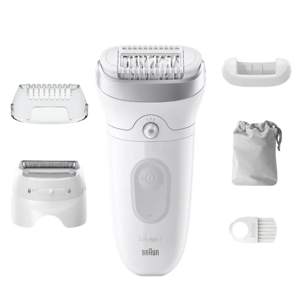 Epilator Braun SE7041, Alb
