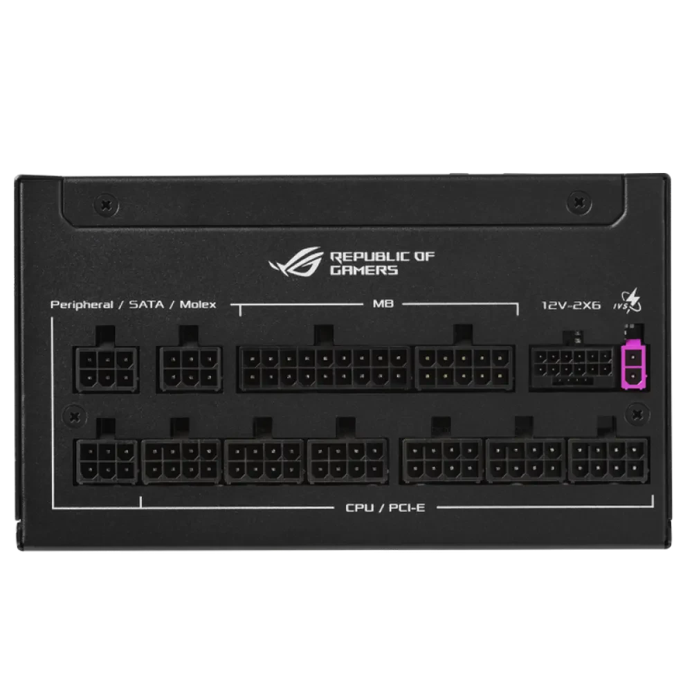 Блок питания для компьютеров ASUS ROG Strix 1200W Platinum, ATX, Полностью модульный