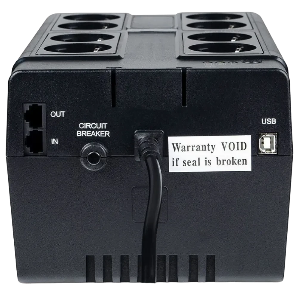 Sursă de alimentare neîntreruptibilă PCM CUB-850E, Offline, 850VA, Turn
