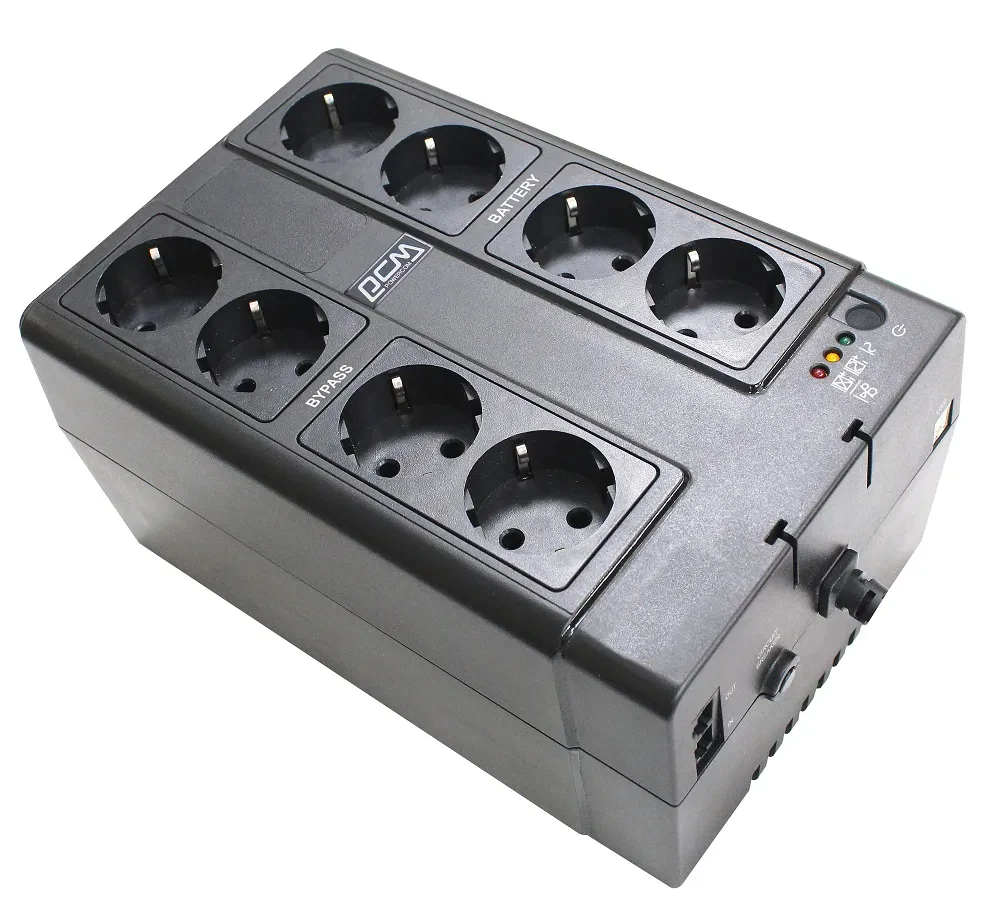 Sursă de alimentare neîntreruptibilă PCM CUB-850E, Offline, 850VA, Turn