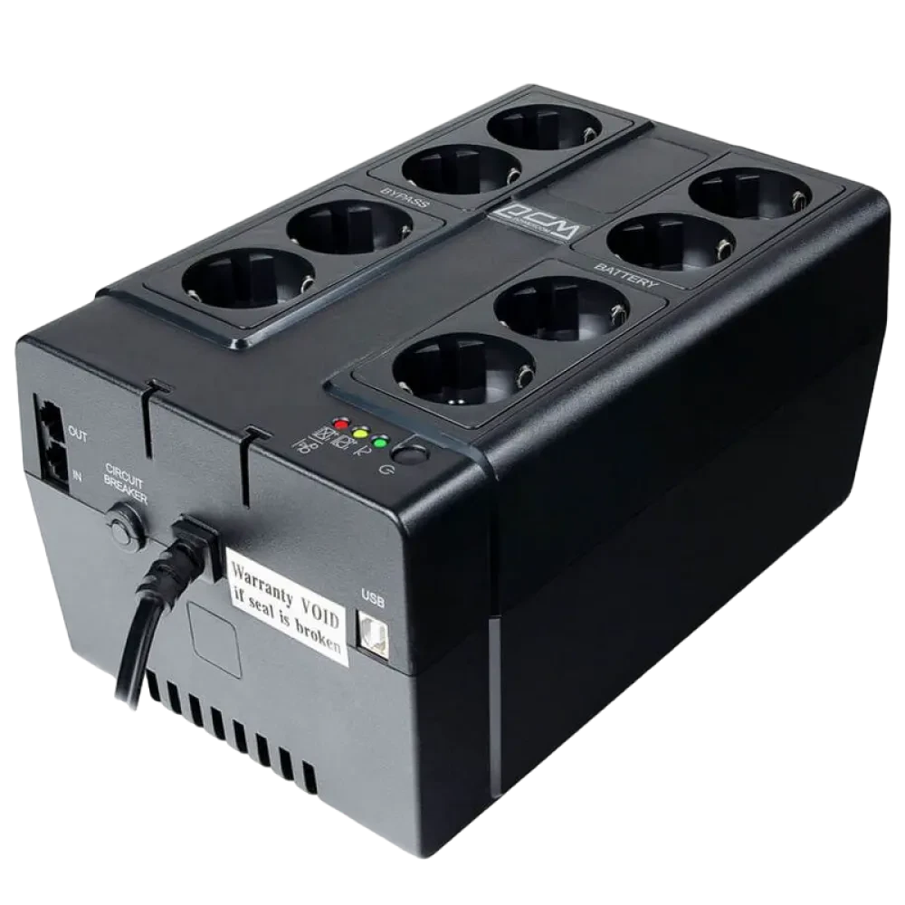 Sursă de alimentare neîntreruptibilă PCM CUB-850E, Offline, 850VA, Turn