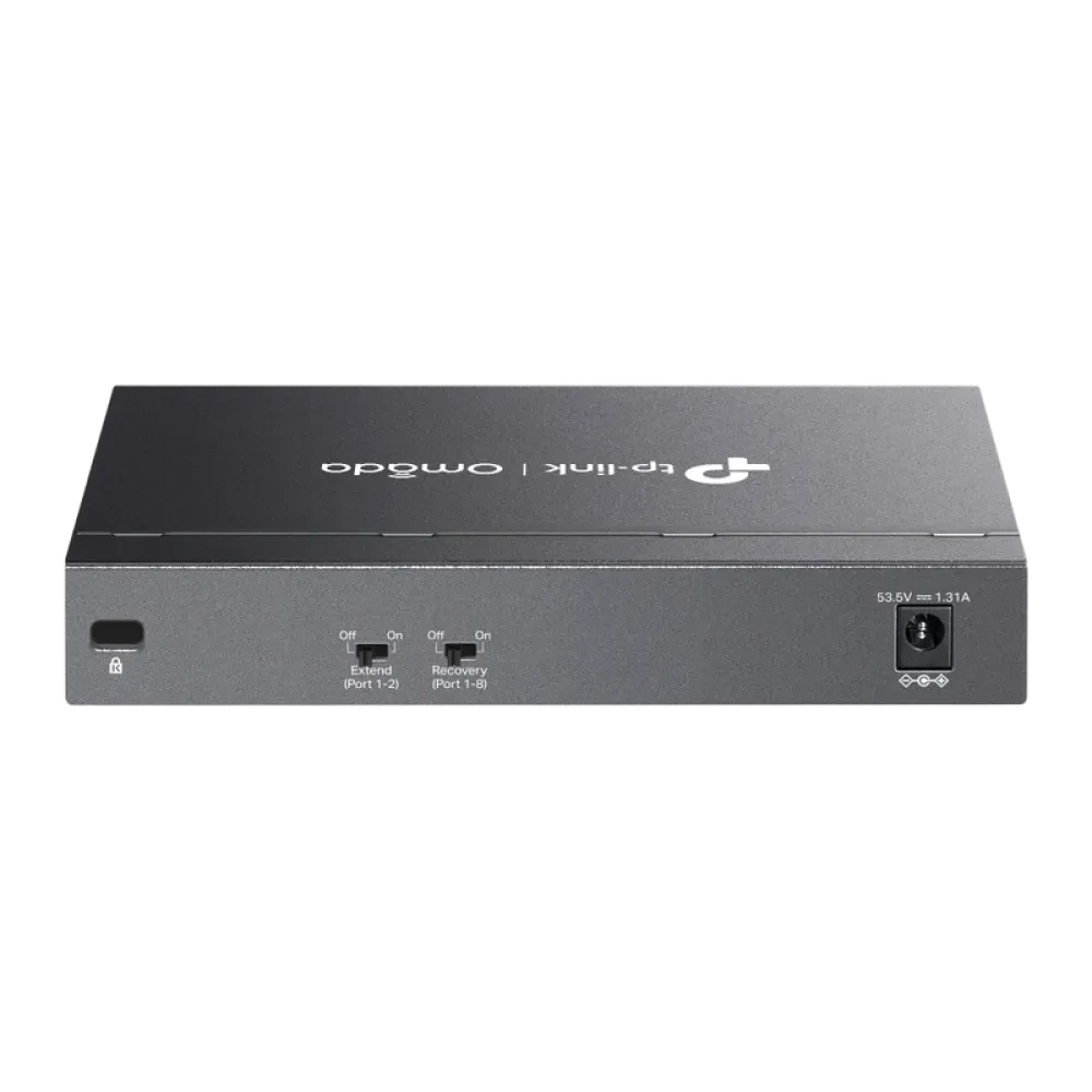 Switch de rețea TP-LINK DS108GP, 8x IEEE 802.3af/at PoE+ Ports