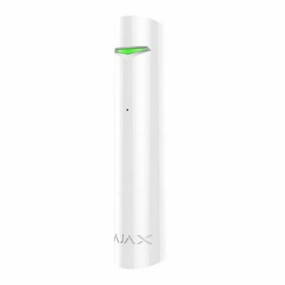 Detector de spargere Ajax GlassProtect, Alb