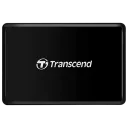 Cititor de carduri Transcend TS-RDF2, micro-USB, USB Type-A, Negru
